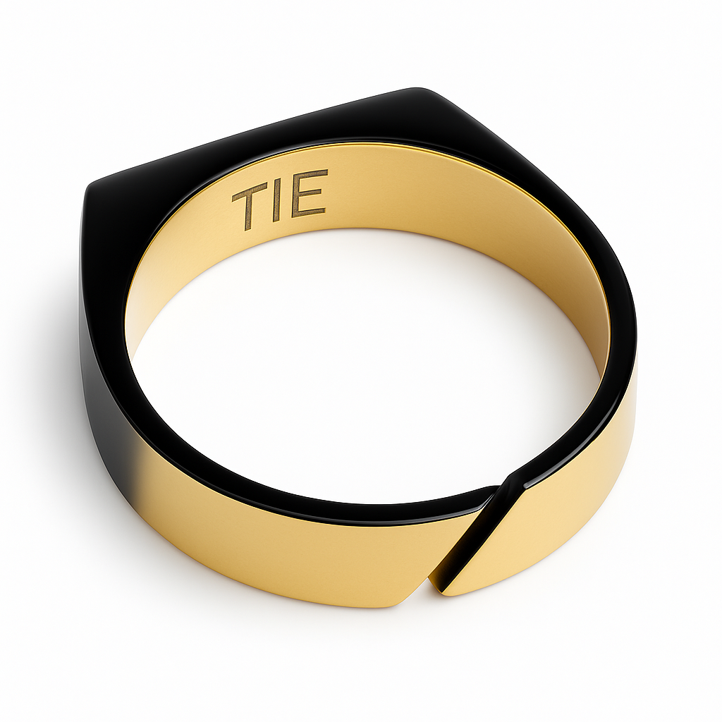 UNISIZE SIGNET RING (Gold)