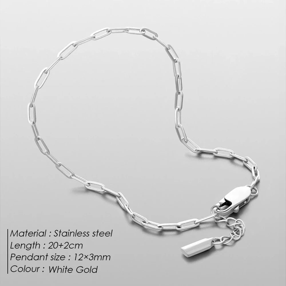 CLIP CHAIN BRACELET (Silver)