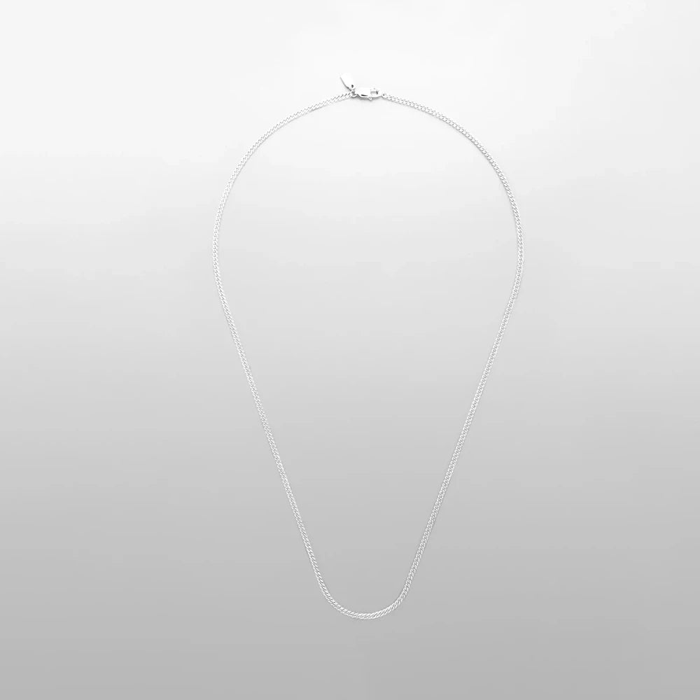 MINIMAL CHAIN NECKLACE (Silver)