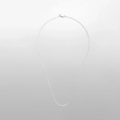 MINIMAL CHAIN NECKLACE (Silver)