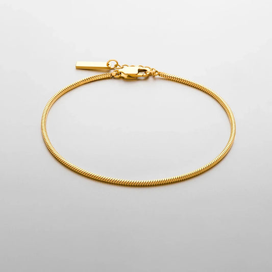 SQUARE CHAIN BRACELET (Gold)