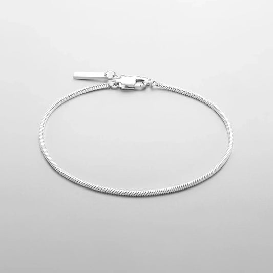 SQUARE CHAIN BRACELET (Silver)