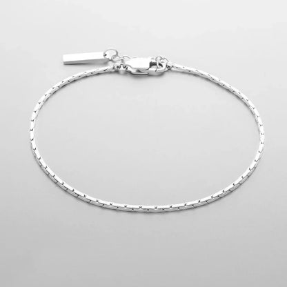 WIRE CHAIN BRACELET (Silver)