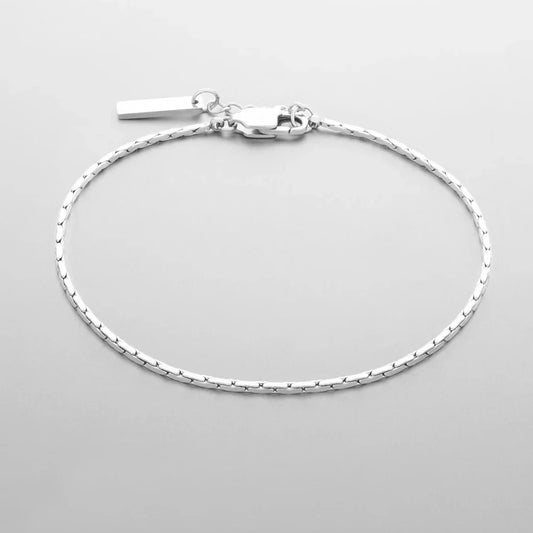 WIRE CHAIN BRACELET (Silver)